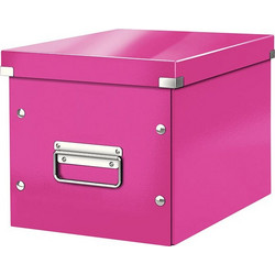 ΚΟΥΤΙ LEITZ 6108 ΑΡΧΕΙΟΘ. 30x30x33 WOW 23 PINK