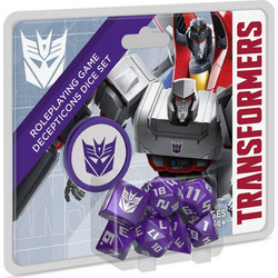 Transformers RPG Dice Set Decepticon