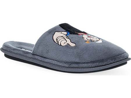 Parex Popeye Χειμερινές Παιδικές Παντόφλες για Αγόρι με Γούνα Γκρι 10134019