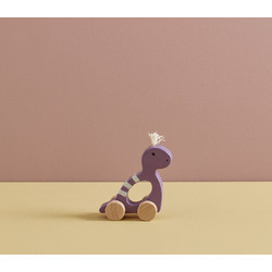 Kid's Concept Ξύλινος Τροχήλατος Δεινόσαυρος 12+ Μηνών Διάφορα Χρώματα