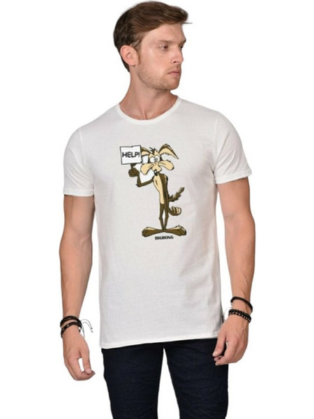 Bigbong Men's HELP! T-Shirt - Off-White