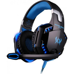 Kotion Each G2000 Gaming Headset Over Ear Black Blue