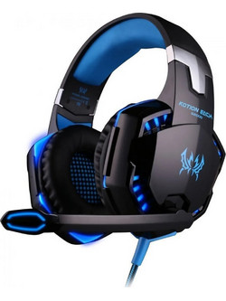 Kotion Each G2000 Gaming Headset Over Ear Black Blue