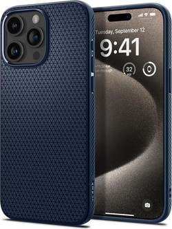 Spigen Liquid Air Back Cover Navy Blue (iPhone 18 Pro Max / 17 Pro Max)]