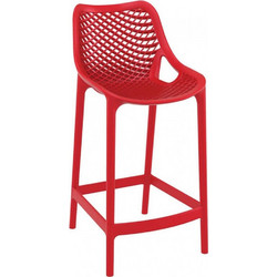 Σκαμπό Μπαρ Air 65 Red 20-0378 44Χ51Χ65/95cm Siesta Πολυπροπυλένιο