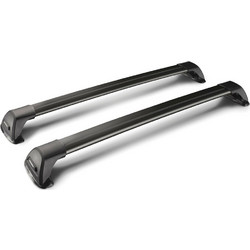 ΜΠΑΡΕΣ ΟΡΟΦΗΣ ΑΛΟΥΜΙΝΙΟΥ FLUSH MIXED YAKIMA 105+110 cm (ΜΑΥΡΟ ΧΡΩΜΑ/ΜΕ ΚΛΕΙΔΑΡΙΕΣ) ΓΙΑ ΟΛΕΣ ΤΙΣ ΟΡΟΦΕΣ - 2 ΤΕΜ