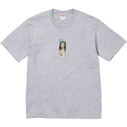 Supreme Prayer Card Box Logo Tee 'Heather Grey' FW26T68HEATHERGREY MBS