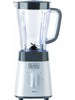 Black & Decker BXJB500E Μπλέντερ με Γυάλινη Κανάτα 1.5lt 500W