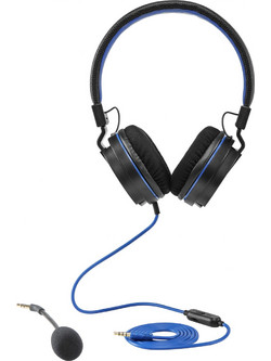 Snakebyte 4 Gaming Headset On Ear Black Blue