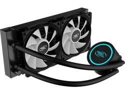 Deepcool Gammaxx L240T Blue Υδρόψυξη CPU 120mm Μπλε για Socket AM2 / AM2+ / AM3 / AM3+ / FM1 / FM2 / 115x / 1366 / 2011 / 2066 / 2011-3 / AM4 / FM2+ / 1200