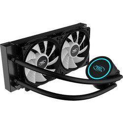 Deepcool Gammaxx L240T Blue Υδρόψυξη CPU 120mm Μπλε για Socket AM2 / AM2+ / AM3 / AM3+ / FM1 / FM2 / 115x / 1366 / 2011 / 2066 / 2011-3 / AM4 / FM2+ / 1200