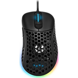 Sharkoon Light² 200 Ενσύρματο Gaming Ποντίκι RGB 16000 DPI Black