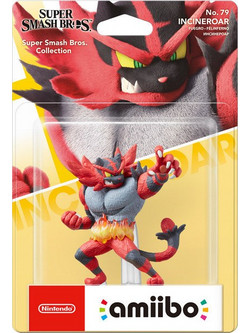 Nintendo Amiibo Super Smash Bros Incineroar No 79