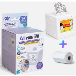 Παιδικός Θερμικός Εκτυπωτής AI Printer Χωρίς Μελάνι