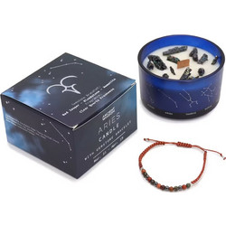 Κριός (Aries) Αρωματικό Κερί Σόγιας Zodiac Crystal 320gr Ancient Wisdom