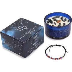 Παρθένος (Virgo) Αρωματικό Κερί Σόγιας Zodiac Crystal 320gr Ancient Wisdom