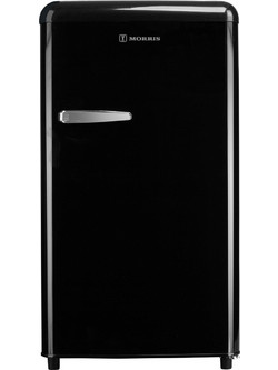 Morris MRS-31093B Retro Μονόπορτο Ψυγείο 83lt Υ89xΠ48xΒ54.5cm Μαύρο