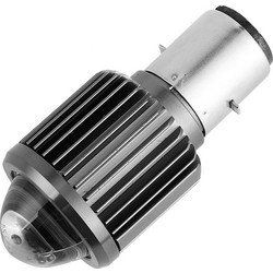 Autoline Λάμπα LED MOTO BA20D 20W 12-80V AC&DC (Λευκό+Κ 14534 14534