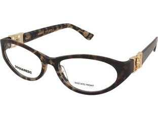 Dsquared2 D20227 ACI Γυναικείος Σκελετός Γυαλιών Οράσεως Κοκάλινος Ταρταρούγα