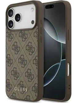 Guess 4G Classic Θήκη Cover Brown (iPhone 18 Pro / 17 Pro)