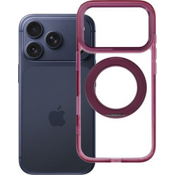 iS Circle Mag Back Cover Burgundy (iPhone 18 Pro Max / 17 Pro Max)