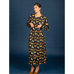 Chaton Clemence Oversize Φόρεμα Μαύρο