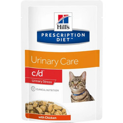 Hill's Prescription Diet Urinary Care c/d with Chicken in Gravy 85gr