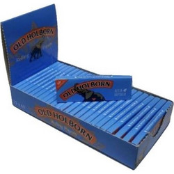 Χαρτάκια OLD HOLBORN FINE WEIGHT BLUE λεπτό, 60 φύλλα (κουτί με 25 τεμαχίων) 5213003610373