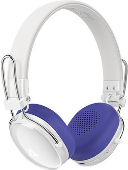 Acefast Η7 Ασύρματα Bluetooth Ακουστικά Over Ear με Noise Cancelling Μπλε Λευκά