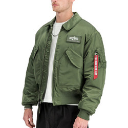 Alpha Industries CWU 45 Ανδρικό Μπουφάν Πράσινο 100102-01