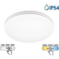 Φωτιστικό Οροφής Nancy LED 16W-24W-32W CCT-Switch Λευκό