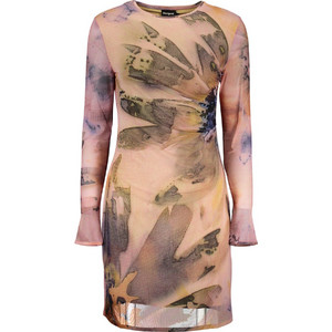 Desigual Brujas Mini Φόρεμα Ροζ 26WWVK24-3147 Desigual Brujas Mini Φόρεμα Ροζ 26WWVK24-3147