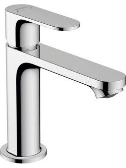 Hansgrohe Rebris S Μίκτης Νιπτήρα 110 mm με σετ ράβδου έλξης και σετ αποχέτευσης (Zugstangen-Ablaufgarnitur)