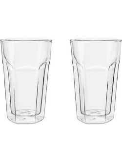 Leopold Vienna Σετ Ποτήρια Καφε Γυάλινα Latte 2τμχ LV01516