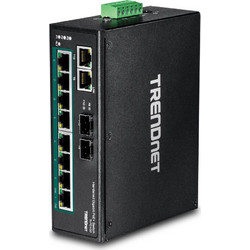 Trendnet TI-PG102 Managed L2 Switch με 8 Θύρες Ethernet 1Gbps και 2 SFP Θύρες