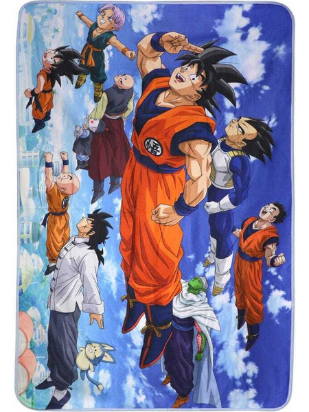 SD Toys Dragon Ball Super Universe Survival Heroes Παιδική Κουβέρτα Fleece 100x150 Πολύχρωμη