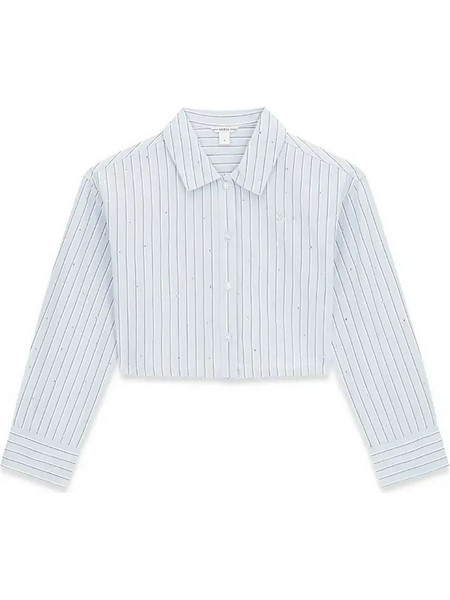 GUESS YD POPLIN LS SHIRT ΠΟΥΚΑΜΙΣΟ ΠΑΙΔΙΚΟ GIRL J6YH01W2642-SB0L LightBlue