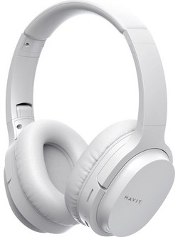 Havit I62 Ασύρματα Bluetooth Ακουστικά On Ear Λευκά
