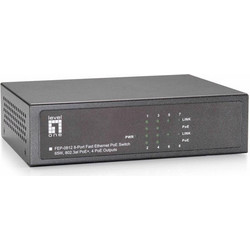 LevelOne FEP-0812 Unmanaged L2 Switch με 8 Θύρες Ethernet 100Mbps