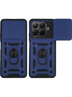 Sonique Ring Armor CamPro Θήκη για Xiaomi 15T Pro 5G Blue