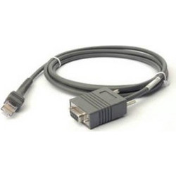 Zebra καλώδιο δεδομένων RS232 DB9 σε RJ45 ίσιο 2,134 m (CBA-R01-S07PBR)