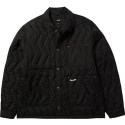 Huf Zig Zag Quilted Chore Ανδρικό Μπουφάν Μαύρο JK00523-BLACK