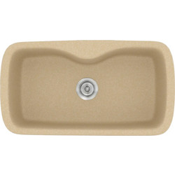 Sanitec Classic 321 Επικαθήμενος Νεροχύτης Γρανίτη Ματ Granite Cappuccino 83x51cm