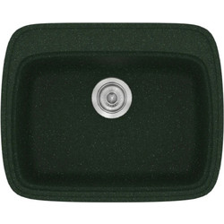 Sanitec Classic 313 Επικαθήμενος Νεροχύτης Γρανίτη Ματ Granite Green 58x50cm
