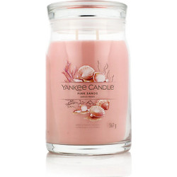 Yankee Candle Signature Praline & Birch Αρωματικό κερί 567 gr τύπος Pink Sands