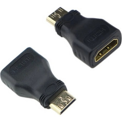 PowerTech mini HDMI to HDMI Black