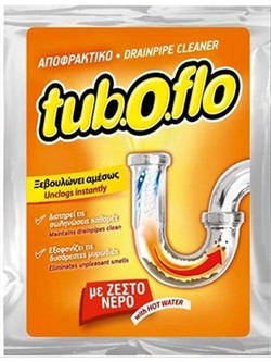 Tuboflo αποφρακτικό για ζεστό νερό 60gr