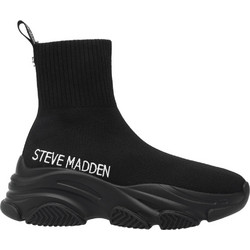 Steve Madden Γυναικεία Sneakers Chunky Μποτάκια με Κάλτσα Μαύρα SM11002214-04004-184