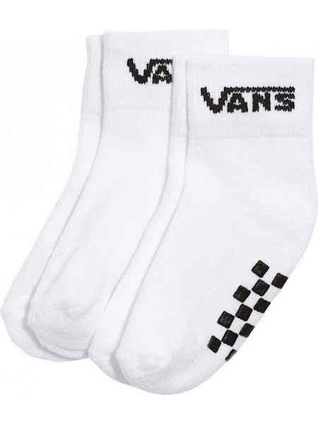 VANS SOCKS 2P 3/4 WHITE BLACK TD