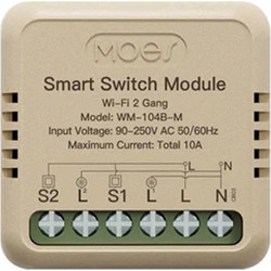 WIFI ΜΙΝΙ ΔΙΑΚΟΠΤΗΣ ΜΟΝΑΔΑΣ 2g 10A N+L / WIFIMS2